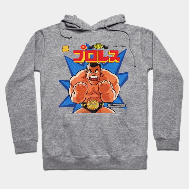 Pro Wrestling Hoodie by Snomad_Designs